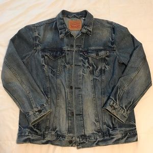 Levi’s trucker denim jacket mens XL